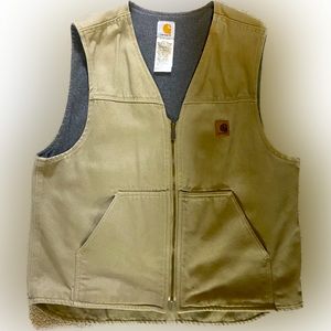 VINTAGE worn in carhartt canvas vest